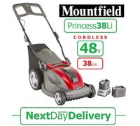 Mountfield Princess 38Li 48v 500 Series Cordless Mower 2 x Battery and Charger