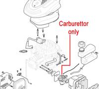 Mountfield ST120 Engine Carburettor 118551489/0