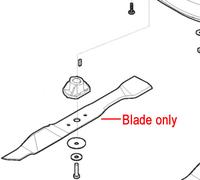 Mountfield Stiga Winged Blade 532mm 108cm Deck 182004370/0