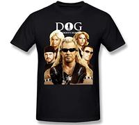 MountGet Dog The Bounty Hunter Fashion Standard Men's Short T-Shirt & Tee Black (X-Large)