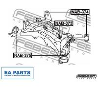 Mounting, axle beam for NISSAN MURANO FEBEST NAB-373 fits Rear Axle Middle