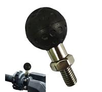 Mounting Base with Handlebar Clamp, Motorcycle and Bicycle Mirror Base - Alloy Tool 360° Rotatable for Navigation