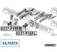 Mounting Bracket, bumper for NISSAN JUKE FEBEST 0237-F15FR fits Right Front