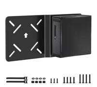 Mounting Bracket for Intel NUC for mini PC Setup Thin Holder Retrofit Kit Black 262.67mm