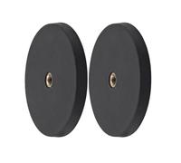 Mounting Bracket for LED Light Bars - 2 Pieces Magnetic Base Fixers,Internal Threaded LED Light Bar Mounting Brackets - For Cars, SUVs, RVs, Tractors And Other Types