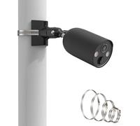Mounting Bracket for TP-Link Tapo C425 Outdoor Camera, Silicone Protective Case with Adjustable Mast Mount, Pole Mounting Bracket, Surveillance Camera, Wall Mount, Stand, Accessory for Tapo C425