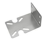 Mounting Bracket for Water Filter Housing, Stainless Steel Housing Fixed Bracket RO Machine Accessory for 10" / 20" Single Stage Water Filter (1.3mm Thick)