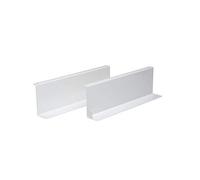 Mounting Brackets for Anker Cash Drawer MDX 13 | Under The Counter | White