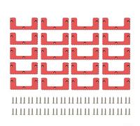 Mounting Cleats for For Packout System Support Multiple Tool Rack on Vertical Surfaces in Workshop Garage or Transport (20pcs)