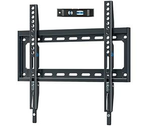 Mounting Dream Fixed TV Wall Bracket Mount Ultra Slim for Most 26-60 inch TVs up to VESA 400x400mm and 45.5 KG, Flat to wall Low Profile TV Bracket MD2361-K-02