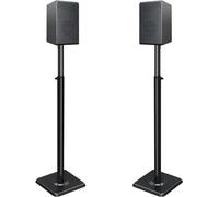 Mounting Dream Speaker Stands Height-Adjustable for Satellites up to 5 kg, Set of 2 Floor Stands