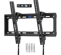 Mounting Dream Tilt TV Bracket Wall Mount, For Most 26-60 inch Flat and Curved TVs up to VESA 400x400mm and 40 KG, Ultra Slim Tilting TV Wall Bracket Fischer Wall Plug Included MD2268-MK-02