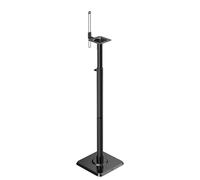Mounting Dream Universal Speaker Stand (Single) Height-Adjustable from 826mm to 1078mm for Surround Speaker Rear Speaker Satellites up to 5 kg, Individual Floor Speaker Stand