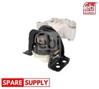 MOUNTING, ENGINE FOR DACIA DOKKER DUSTER FEBI BILSTEIN 188628 FITS RIGHT, FRONT