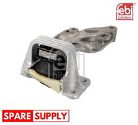 MOUNTING, ENGINE FOR RENAULT FLUENCE FEBI BILSTEIN 172801 FITS RIGHT