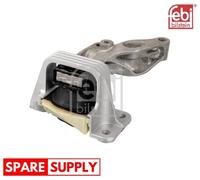 MOUNTING, ENGINE FOR RENAULT FLUENCE FEBI BILSTEIN 172801 FITS RIGHT