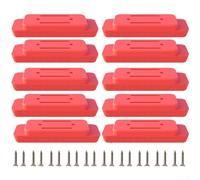 Mounting Feet System Featuring ABS Construction And Screws To Support Tool Holder Mounting Heavy-Duty Trolleys(10pcs)