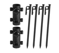 Mounting Holder for - Portable Tent Rod Holder | Hiking Beach Light | System | Quick Assembly Umbrella Bracket for Outdoor, Camping and Hiking