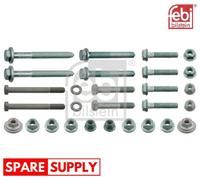 MOUNTING KIT, CONTROL LEVER FOR AUDI A4 FEBI BILSTEIN 39754 FITS FRONT AXLE