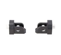Mounting kit for EVO footrest Black. Honda NT1100 (21-), XL750 (22-).