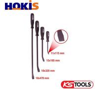 KS TOOLS Mounting Lever Set 911.8100 Chrome-Molybdenum Steel