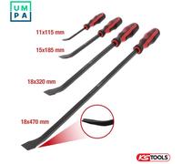 KS Tools 911.8100 Pry Bar Set, 4 Pcs