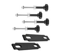 Mounting Pins Set for Traction Boards Tractions Board Mount for Recovery Tracks with 4.72"-6.69" Hole Spacing Traction Board Mount Pins