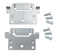 Mounting Plate Bed Fitting 116791 Suitable as Replacement Part for Ikea Hemnes Bed Centre Bar Skorva (2 Pieces + 6 Screws)