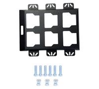 Mounting Plate for Packouts 100Lbs Metal with Powder Coat for Tool Storage and Organization Systems Half Plate Power Tool Storage Rack