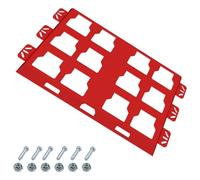 Mounting Plate for Packouts, 100Lbs, Metal with Powder Coat, for Tool Storage and Organization Systems Full Packouts Mounting Single