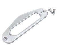 Mounting Ring With Screws For Fender Telecaster Single Coil Neck Pickup - Chrome