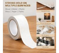 Mounting Tape Roll Mesh Double Sided 20 Meter Three Piece, 40mm | Panel Setup, Household Repairs