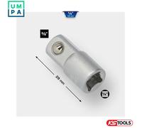 BRILLIANT TOOLS BT020911 1/4 Inch Adaptor to 3/8 Inch [Powered by KS Tools]