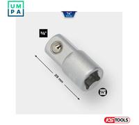 BRILLIANT TOOLS BT020911 1/4 Inch Adaptor to 3/8 Inch [Powered by KS Tools]