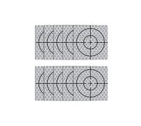 Mountlaser 10Pcs Reflective Targets, 40 x 40mm, Reflective Tape Survey Targets Measurement, Adhesive Target Sheets For Total Stations