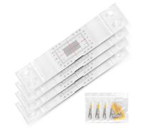 Mountlaser 4 Pack Standard Crack Monitor Tell-Tale, Acrylic Crack Gauge