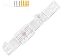 Mountlaser Plus Corner Tell Tale Crack Monitor, Concrete Crack Monitoring Record (1 Piece)
