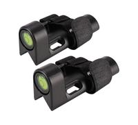 Mountlaser Strap-on Right Angle Bubble Level, 2pcs Grade Rod Level