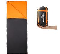 MOUNTREX® Sleeping Bag - Small Pack Size & Ultralight (700 g) Summer Blanket Sleeping Bag - Outdoor Summer Sleeping Bag - Camping, Travel, Festival - Linkable