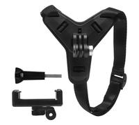 Mounts for Action Cameras Go Pro Mount, Motorcycle Helmet Mount Helmet Mount Go Pro Helmet Mount for GoPro Hero 13/12/11/10/9/8/7/6/5, Chin Mount with 1 Screw, Most Action Cameras