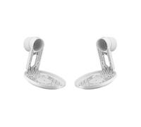 Mountson - Compatible with Sonos Era 100 - Premium Wall Mount (White, Twin Pack)