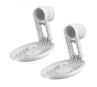 Mountson - Compatible with Sonos Era 100 - Premium Wall Mount (White, Twin Pack)