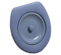 MOUNTTU Bucket Toilet Seat with Lid, 250kg Load Waterproof Pvc Camping Toilet Seat with Fixed Slots, Portable Lid for Long Trips Hiking Camping Indoor Outdoor for Bucket