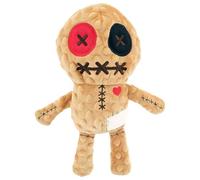 MOUNTTU Halloween Dog Toys Skeleton Man Squeaky Dog Toys Interactive Goth Stuffed Animal for Pet Training 13x9.5x2 inch Goth Stuffed Animal Halloween Plushies Funny