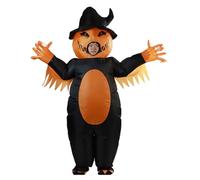 MOUNTTU Inflatable Costume Evil Pumpkin Full Body Blow up Costumes for Adults for Halloween Cosplay Holiday Party Adult Inflatable Costume Halloween Costumes