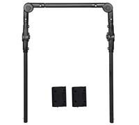 MOUNTTU Wagon Push Handle Attachment, 180° Adjustable & Removable Wagon Accessories, Anti-Slip Wheelbarrow Handles for Outdoor Enthusiast Handle Replacement