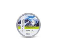 Mountval Mink Oil, Quality Shoe Dubbin Oil, Nourishes Waterproofs And Protects Outdoor Shoes Made Of Leather, For Men and Women, 100 ml (Transparent)