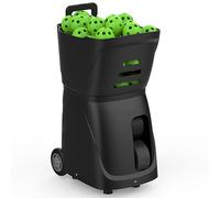 MOUNW Pickleball Ball Machine, Portable Automatic Ball Launcher Thrower, APP Intelligent Control/80 Large Capacity, Pickleball Practice Equipment, for All Pickleball Players Lovers