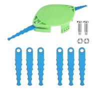 Moupaa 29092 29252 String Trimmer Blade Head Replacement Kit for Greenworks 24V 40V, 6 Quickload Blades+2 Screws+1 Trimmer Head