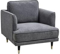 Moura Fabric Grey Armchair